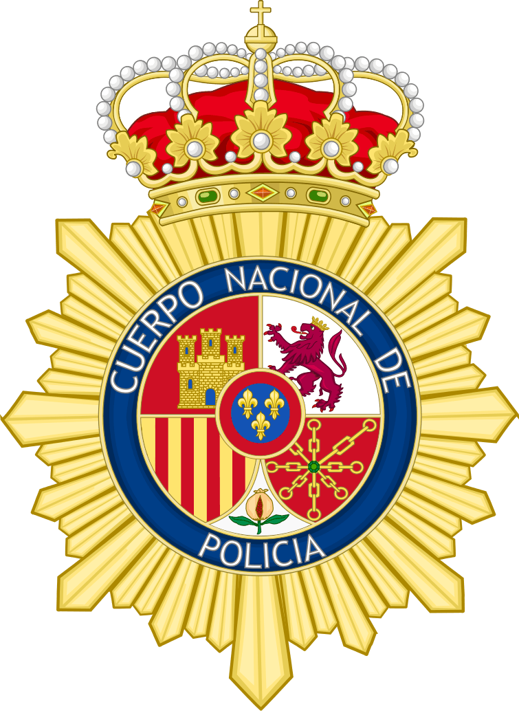 National Police Corps of Spain Badge.svg