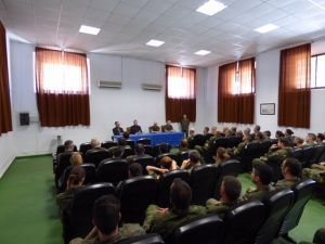 Visita del Arzobispo Castrense a la SUIGE SUR
