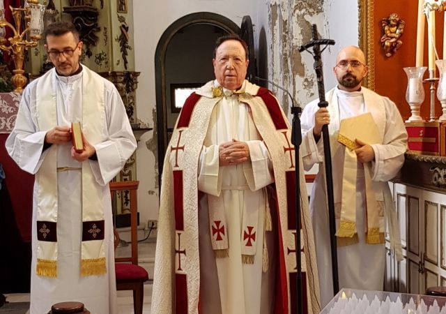 Acto de Bendición de la imagen del Santo Ángel Custodio de la Real Parroquia Castrense de Cádiz