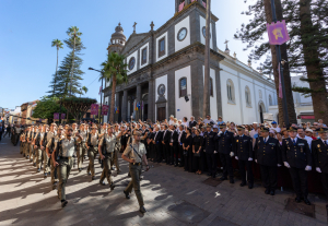 El RACA 93 de Tenerife participa en los Actos del Cristo de La Laguna