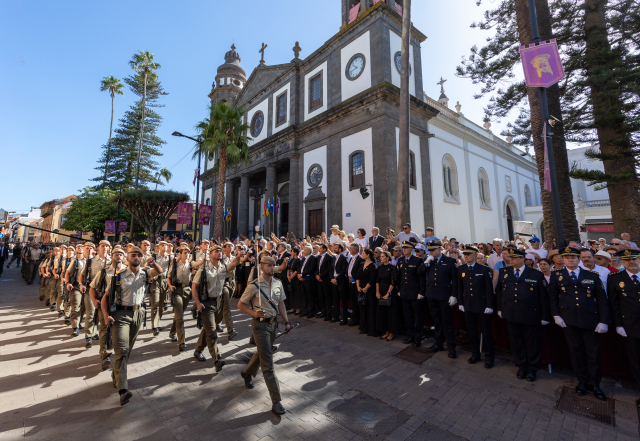 El RACA 93 de Tenerife participa en los Actos del Cristo de La Laguna