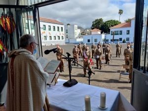 El Batallón de Zapadores XVI de Tenerife celebra los actos en honor a su patrón San Fernando.