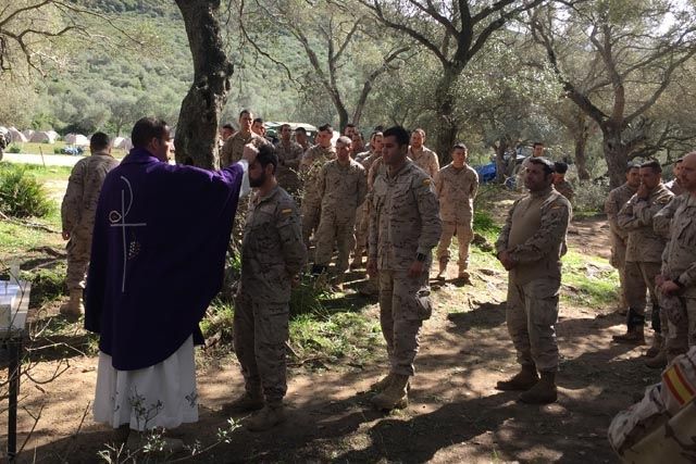 Miércoles de ceniza en San Fernando y en el campo de maniobras