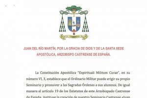 Convocatoria recepción del Rito de Admisión