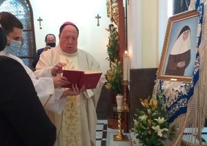 El Arzobispo Castrense preside y celebra la solemnidad de Santa María de la Purísima con las Hermanas de la Cruz