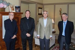 Caritas Castrense rinde cuentas ante el Arzobispo Castrense, su presidente