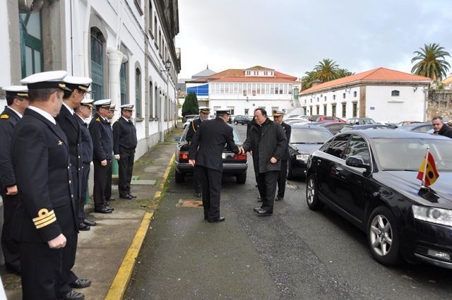 Visita del Arzobispo Castrense a Ferrol