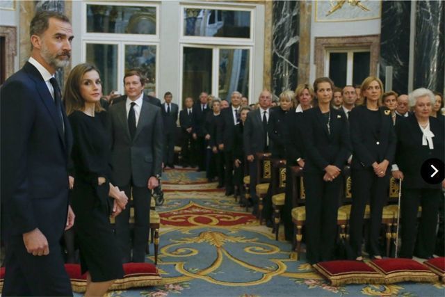 Misa funeral por Su Alteza Real Dª Alicia de Borbón-Parma, Infanta de España y Duquesa viuda de Calabria