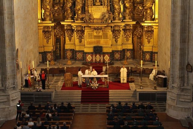 Santa Misa y celebración de la Virgen del Pilar, patrona de la Guardia Civil, en Salamanca