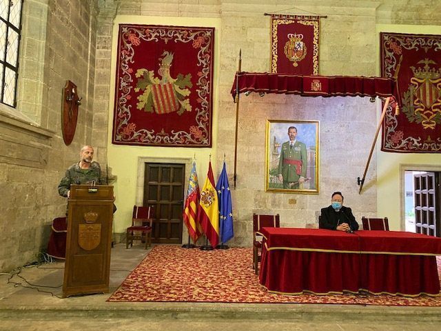 D. Juan del Río inaugura oficialmente Cáritas Castrense de Valencia y visita el Cuartel General Terrestre de Alta Disponibilidad.