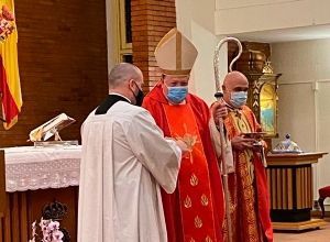El Arzobispo Castrense administra la confirmación a fieles de la parroquia de la Base Aérea de Torrejón