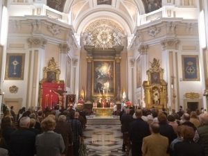 Domingo de Ramos en la Iglesia Catedral Castrense