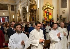Ordenación Diaconal de tres alumnos del Seminario Castrense Juan Pablo II