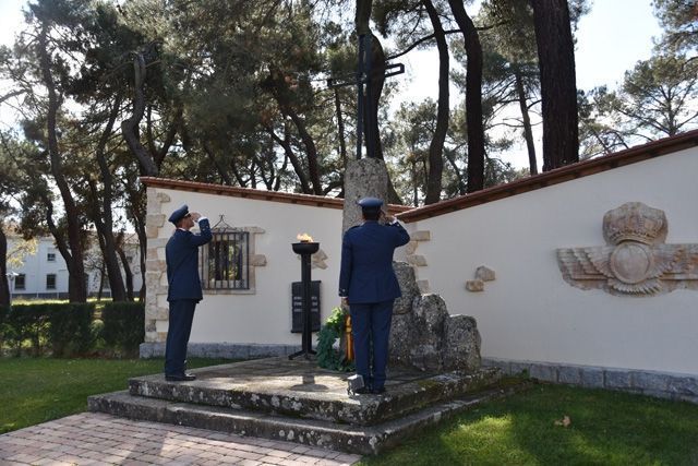Acto de Exaltación de Virtudes Militares e Imposiciones en la Base Aérea de Matacán