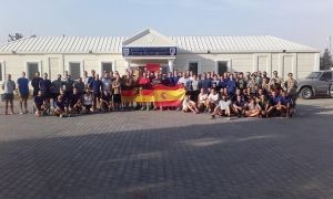 El Contingente PATRIOT español AT IV desplegado en Turquía celebra el Día de la Fiesta Nacional en la BA de Incirlik