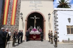 El Regimiento de Artillería N.º 93 participa en los actos del Día del Cristo