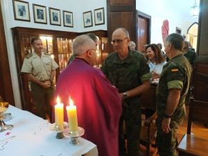 Los militares destinados en Tenerife celebran el Miércoles de Ceniza