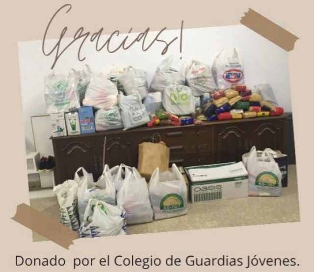 Campaña Solidaria del Colegio de Guardias Jóvenes