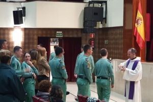 Nuestro personal más joven de la Guardia Civil celebra la ceniza