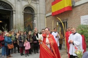 Domingo de Ramos en la Iglesia Catedral de las Fuerzas Armadas