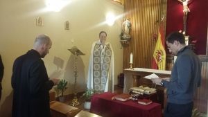 Juramento de las Promesas Ministeriales y la Bendición de la Casulla de Jorge Amado Menéndez