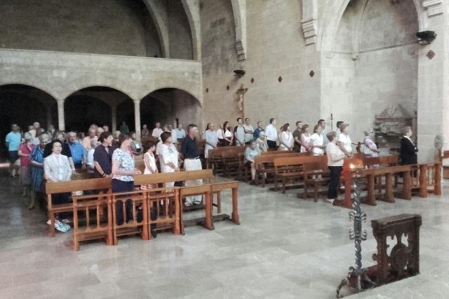 La Parroquia Castrense Santa Margarita, de Mallorca, reza por la Paz