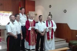 Confirmaciones en la Agrupación de Infantería de Marina de Madrid