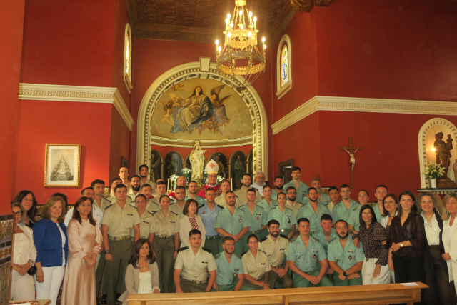Confirmaciones en el Acuartelamiento de la Legión en Ronda