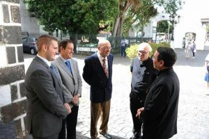 Visita del Vicario General del Arzobispado Castrense a Tenerife