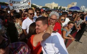 Las familias de los militares