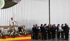 CELEBRACIÓN DE LA PATRONA DEL EJÉRCITO DEL AIRE EN LA BASE AÉREA DE MATACÁN (SALAMANCA)