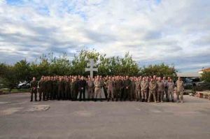 Peregrinación de la Academia General del Aire a Caravaca de la Cruz