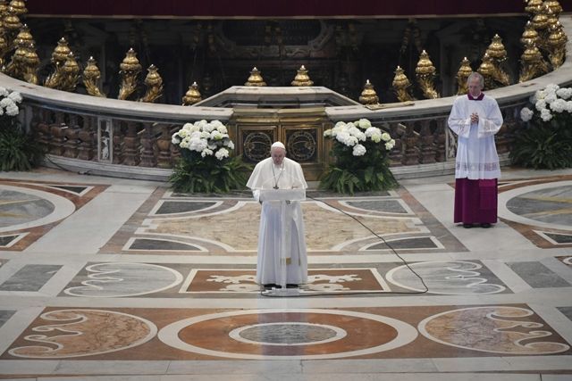 Mesanje de Pascua del Santo Padre, 12 de Abril 2020