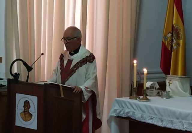 La Asociación Española de Militares y Guardias Civiles con Discapacidad de Tenerife celebran su patrón, San Rafael