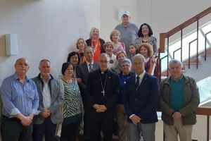 D. Juan Antonio, con los componentes de la C.P.C. nº 15.