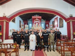 La Unidad Militar de Emergencias de la isla de Tenerife celebra los actos en honor a su patrona.