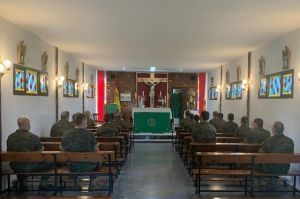 Cursillos de Formación de Cristiandad en el Centro de Formación de Tropa 2 de Camposoto