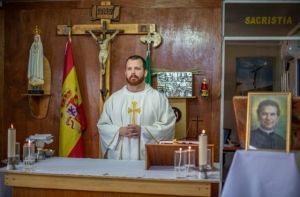 Misa en honor a San Juan Bosco en la Base “Gran Capitán” de Irak
