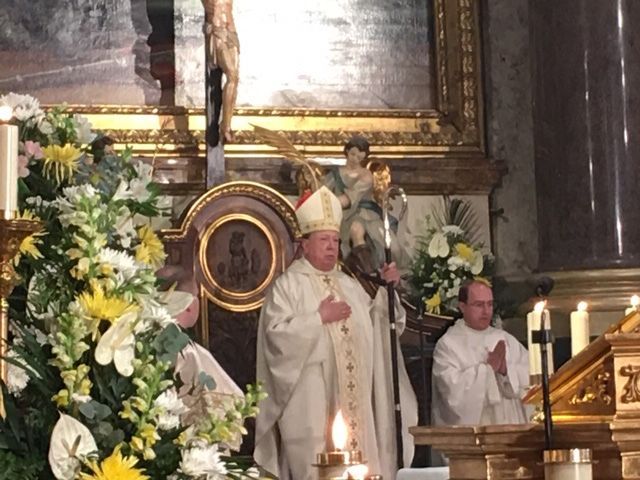 El Arzobispo Castrense preside en la Catedral de las Fuerzas Armadas la misa por la paz