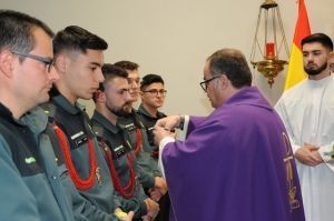 Comienzo de la Cuaresma en las Academias de Suboficiales y de Oficiales de la Guardia Civil