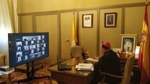 Celebración telemática de la festividad de San Juan de Ávila e inicio de una colecta en favor de los afectados por el Covid-19