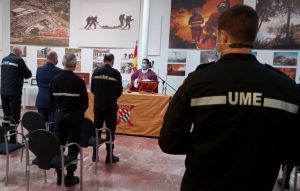 Celebración del Miércoles de Ceniza en la UME Torrejón