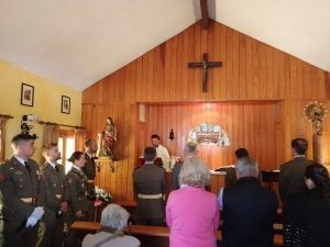 SANTA MISA DE SAN FERNANDO PATRÓN DEL ARMA DE INGENIEROS EN LA BASE MILITAR EL GOLOSO