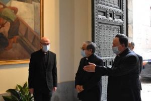 Primera visita oficial del Nuncio Apostólico en España al Arzobispado Castrense.
