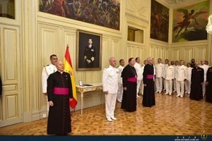 Acto de toma de posesión del Vicario Episcopal de la Armada