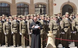 Celebración de San Fernando, patrón del Arma de Ingenieros y homenaje a los caídos en el Santuario de Nuestra Señora de Valparaíso
