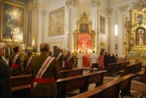 Celebración de Santa Bárbara en la Catedral de las Fuerzas Armadas