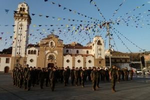 Zapadores de Tenerife camina a Candelaria