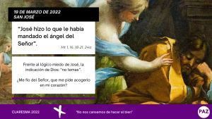 Cuaresma 19 de marzo de 2022