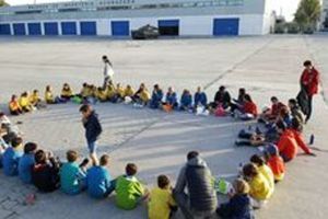 El Arzobispo Castrense y el grupo scout “Santa María la Blanca”